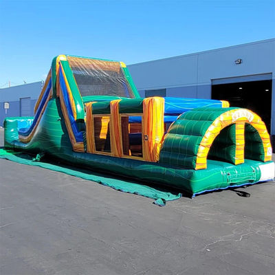 Personalizzare i percorsi di ostacoli gonfiabili accettati per il divertimento interno ed esterno