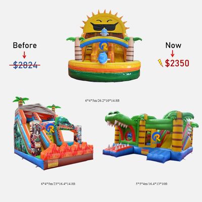 Grande scelta di pacchetti Slide gonfiabili Combo per bambini e adulti di grado commerciale