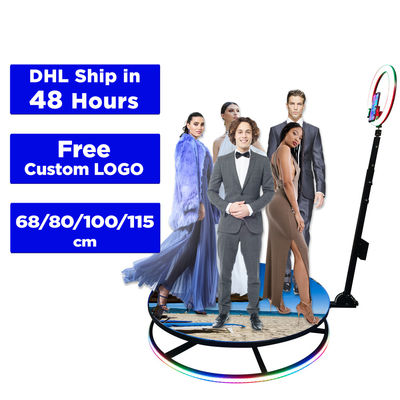 360 Video Photobooth Automatic con Led Ipad Camera per esperienze indimenticabili
