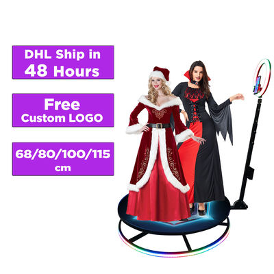 360 Video Photobooth Automatic con Led Ipad Camera per esperienze indimenticabili