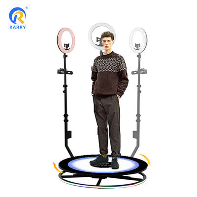 360 Video Photobooth Automatico Con Led Magic Mirror Ipad per il Popolare Evento Live di Nozze