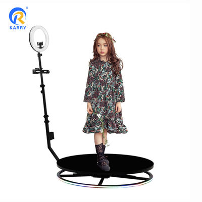 360 Video Photobooth Automatic con Led Ipad Camera Perfetto per eventi e feste
