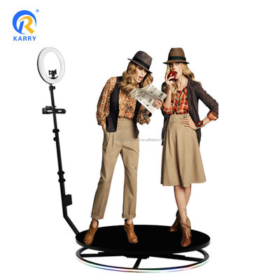 360 Video Photobooth Automatic con Led Ipad Camera Perfetto per eventi e feste