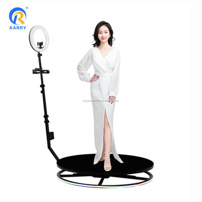 360 Video Photobooth Automatic con Led Ipad Camera Perfetto per eventi e feste
