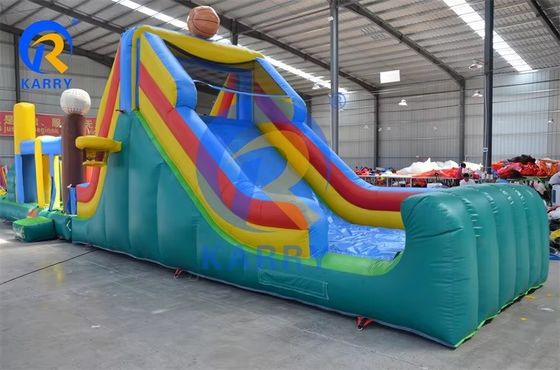 Corso d'ostacolo gonfiabile per arrendamento 4x4x3m o occasione personalizzata