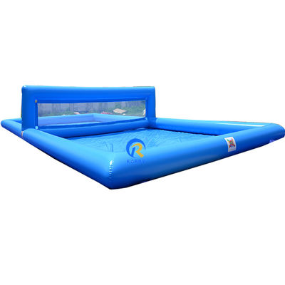 Scopri la piscina di pallavolo gonfiabile commerciale con accessori inclusi
