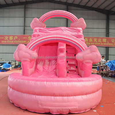Piscine gonfiabili rosa da 26 piedi Perfetto per noleggio commerciale e divertimento