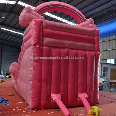 Piscine gonfiabili rosa da 26 piedi Perfetto per noleggio commerciale e divertimento
