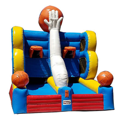 Unisex Basketball gonfiabile Carnevale Gioco di tiro per la festa Due giocatori Due cestini