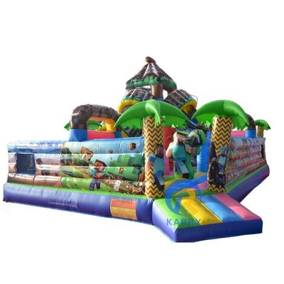 PORTABLE miniera gonfiabile / parco a tema artigianale divertimento caratteristiche personalizzate 14 anni