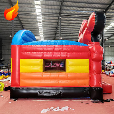Mickey Kids Castle Play House Casa gonfiabile a rimbalzo per feste Noleggio Spedizione espressa