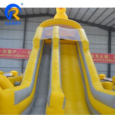 Unisex Kids Outdoor Inflatabile Castello Slide Combinato e Corso di ostacoli Entertainment