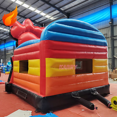 Mickey Kids Castle Play House Casa gonfiabile a rimbalzo per feste Noleggio Spedizione espressa