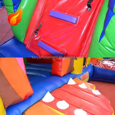 Dimensione e colore personalizzati Castello gonfiabile con scivolo