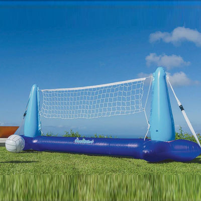 Attività acquatiche e terrestri Rete gonfiabile da pallavolo da spiaggia con design personalizzato