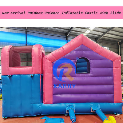 Commercial Party Rental Inflatable Bouncy Castle Combo con kit di riparazione inclusi