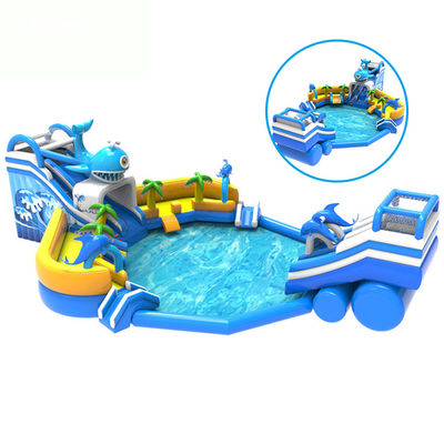 Piscina gonfiabile combo piscina rotonda parco acquatico per bambini divertimento