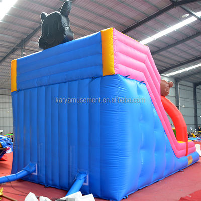 32ft 3 orsi Bouncer Trampolino casa con doppia corsia gonfiabili scivoli e durevole