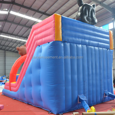 32ft 3 orsi Bouncer Trampolino casa con doppia corsia gonfiabili scivoli e durevole
