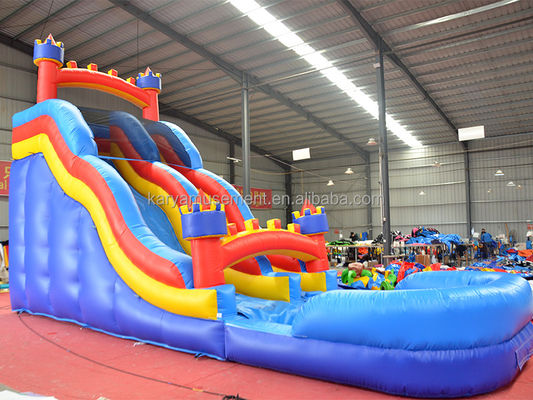 CE/EN71/EN14960 Certificato 29f Slide gonfiabile per piscina Perfetto per il divertimento interno ed esterno