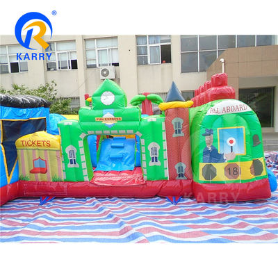 PVC Materiale Centro Attività Bambini Casa gonfiabile rimbalzo Corso di ostacoli per l' Evento