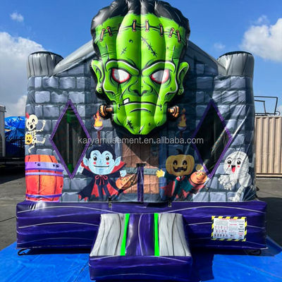 14 anni di Natale 13x13 piedi Bambini Casa gonfiabile Balzo Bianca Casa gonfiabile bolla