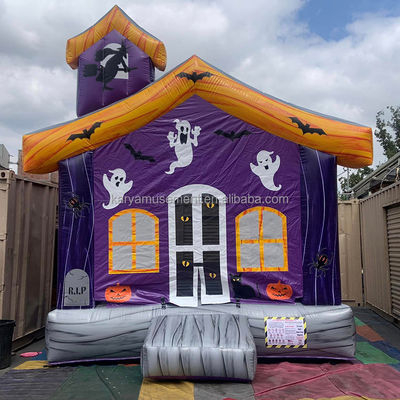 14 anni di Natale 13x13 piedi Bambini Casa gonfiabile Balzo Bianca Casa gonfiabile bolla