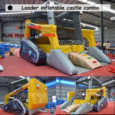 Bambini Bouncer gonfiabile castello Combinato intrattenimento interno ed esterno per grandi dimensioni