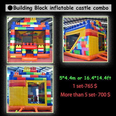 Bambini Bouncer gonfiabile castello Combinato intrattenimento interno ed esterno per grandi dimensioni