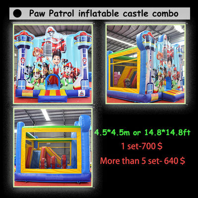 Bambini Bouncer gonfiabile castello Combinato intrattenimento interno ed esterno per grandi dimensioni