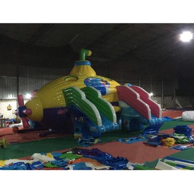 Colore personalizzato Castello Cupola Parco acquatico gonfiabile Acqua sottomarina Parco terrestre mobile