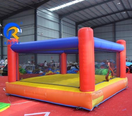 Adulti e bambini Gioco interattivo gonfiabile Anello di boxe Letto rimbalzante Trampolino