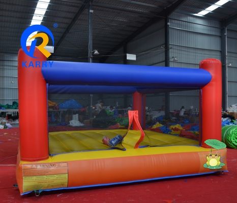 Adulti e bambini Gioco interattivo gonfiabile Anello di boxe Letto rimbalzante Trampolino