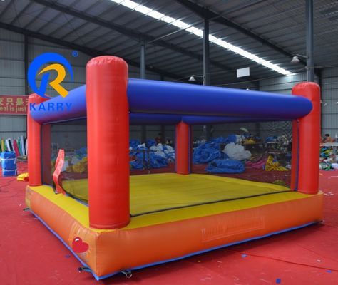 Adulti e bambini Gioco interattivo gonfiabile Anello di boxe Letto rimbalzante Trampolino
