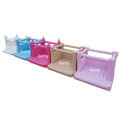 Personalizzare accettabile gonfiabile castello rimbalzante combo scivolo per festa di nozze Moonwalk