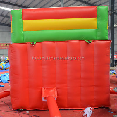 Dimensione del cliente 16ft Piccolo bambino scivolo gonfiabile Mickey scivolo asciutto o bagnato per saltatori