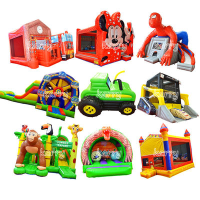 Commercial Inflatable Castle Combo Collection con kit di riparazione del soffiatore e logo personalizzato