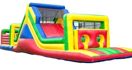 Giant Commercial Inflatable Obstacle Course Bounce House Slide PORTABLE Carry Outdoor