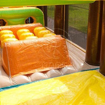 Giant Commercial Inflatable Obstacle Course Bounce House Slide PORTABLE Carry Outdoor