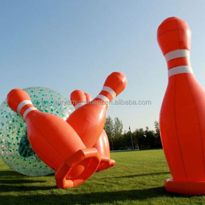 Gioco di bowling gonfiabile per attività familiari e competizioni di squadra
