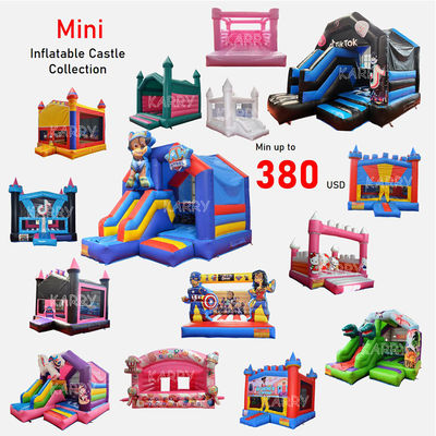 Big Mini Collection case gonfiabili con kit di riparazione di scivoli inclusi