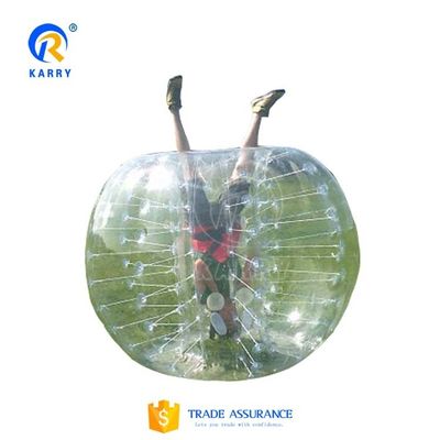 Attività sportive PVC caldo TPU gonfiabile corpo adulto Zorb Calcio Bollino Humano Bubble Bumper
