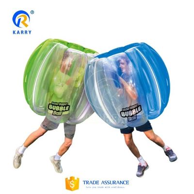 Attività sportive PVC caldo TPU gonfiabile corpo adulto Zorb Calcio Bollino Humano Bubble Bumper