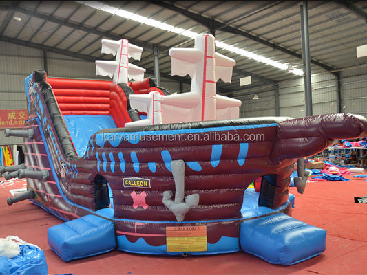 Ex- Commerciale gonfiabile pirata Slide Slide Acqua per il divertimento 8.6x4m o taglia personalizzata