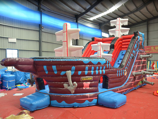 Ex- Commerciale gonfiabile pirata Slide Slide Acqua per il divertimento 8.6x4m o taglia personalizzata