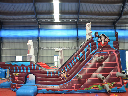 Ex- Commerciale gonfiabile pirata Slide Slide Acqua per il divertimento 8.6x4m o taglia personalizzata