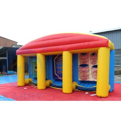 Carnevale Inflatabile Baseball Calcio Calcio Basketball Gioco di tiro per parco giochi all'aperto
