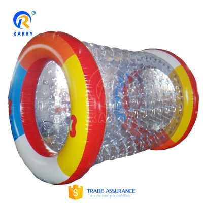 TPU colorato Zorb Ball Water Rollers gonfiabili divertenti giochi di rulli per adulti e bambini