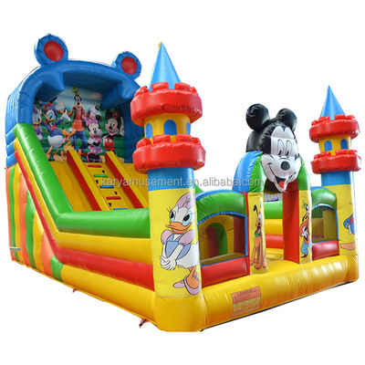 Commerciale 29ft salto Mickey Park gonfiabile bouncer scivolo per il noleggio di affari festa
