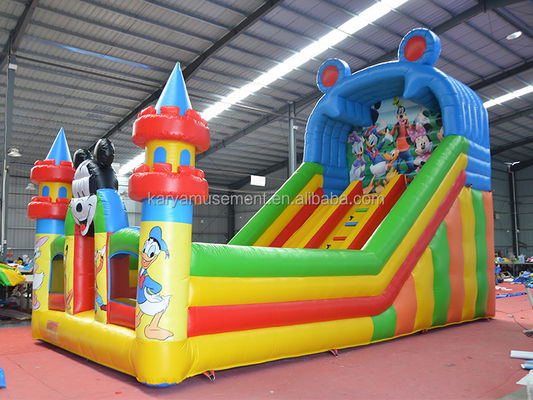Commerciale 29ft salto Mickey Park gonfiabile bouncer scivolo per il noleggio di affari festa